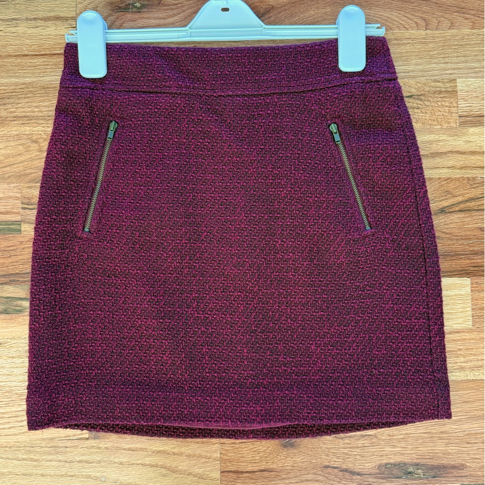 Loft tweed pencil skirt